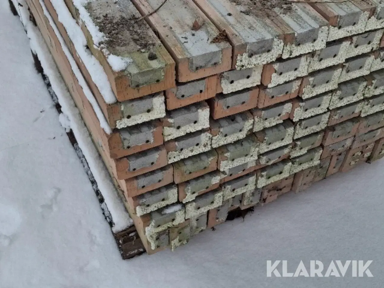 Billede 2 - Tegl overlæggere 20 styk