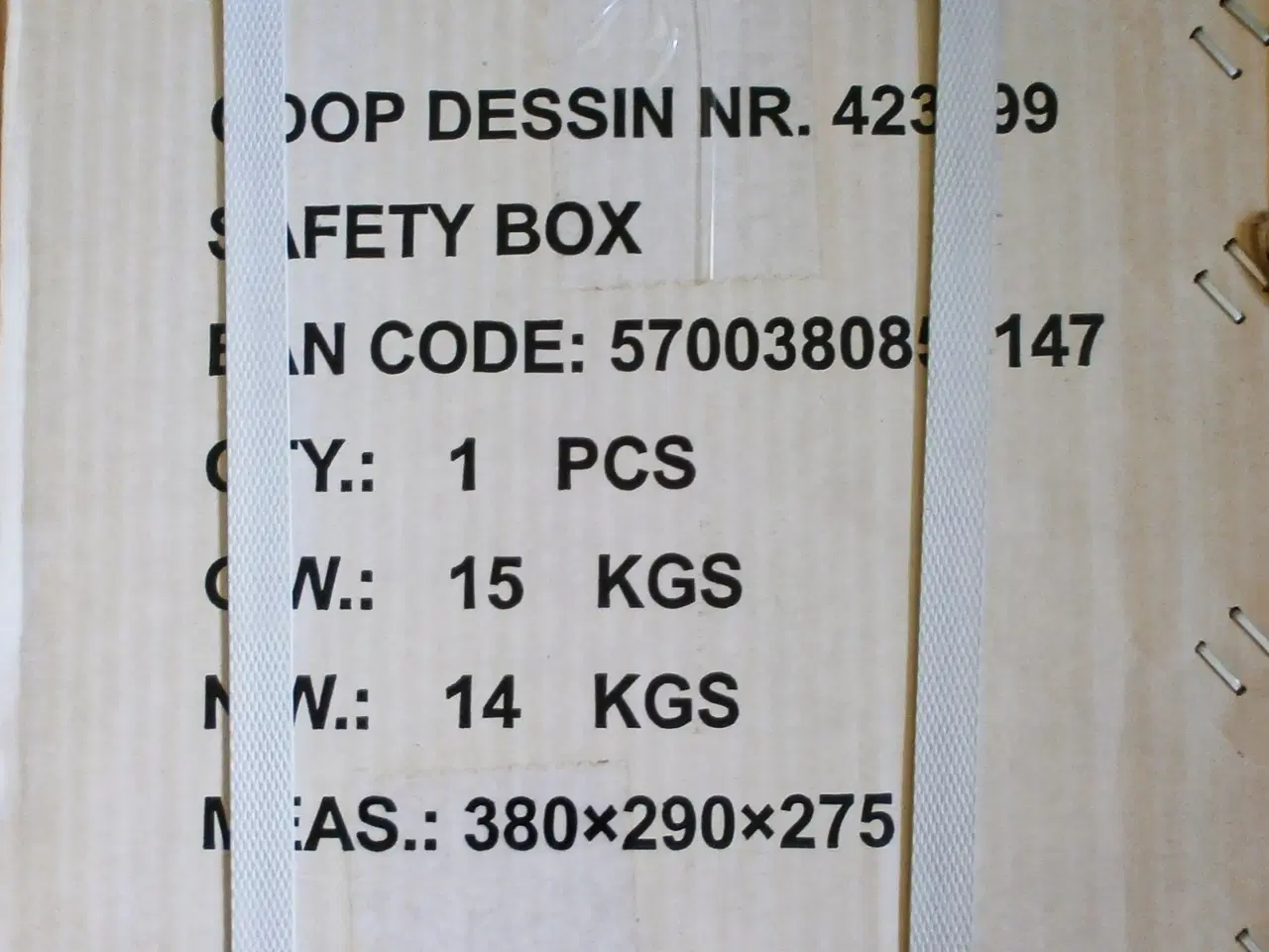 Billede 2 - Ny Safety Boks - Sikkerhedsboks - Perfekt gave!