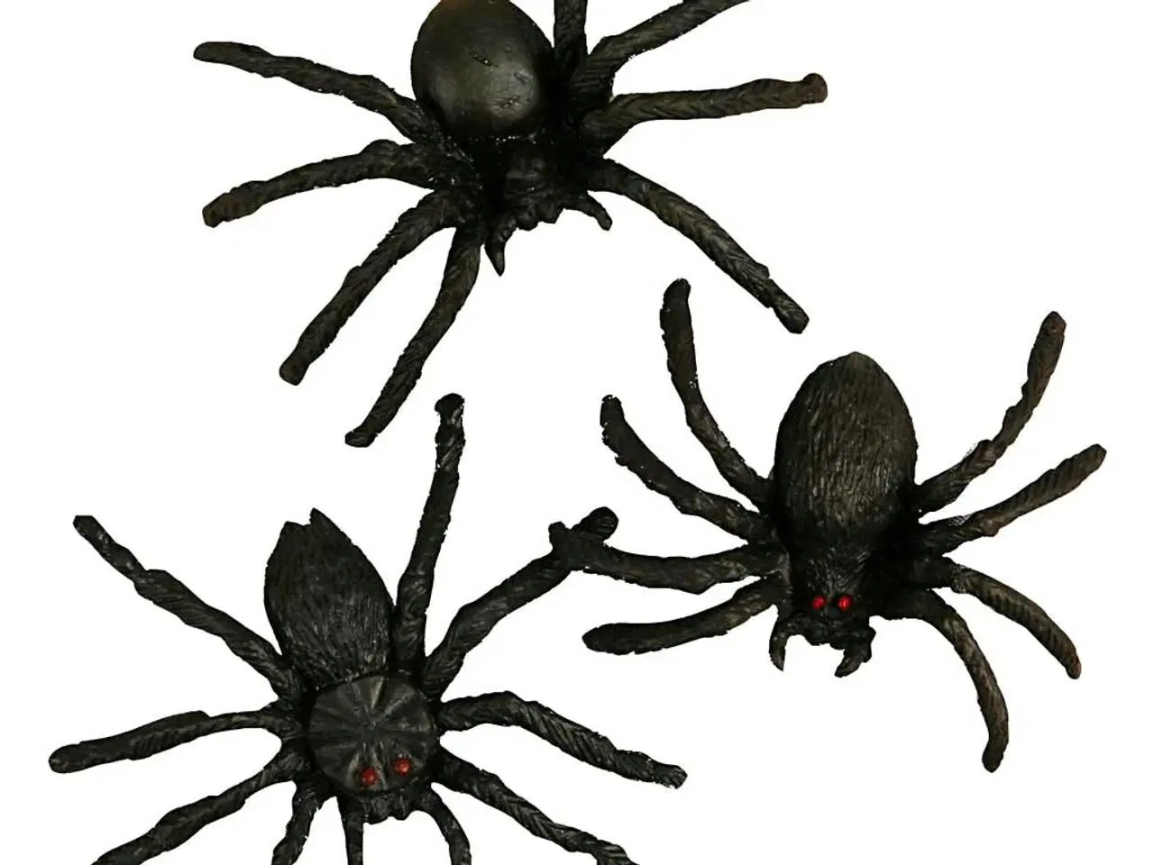 Billede 1 - Edderkopper, str. 4 cm, 60 stk./ 1 pk.