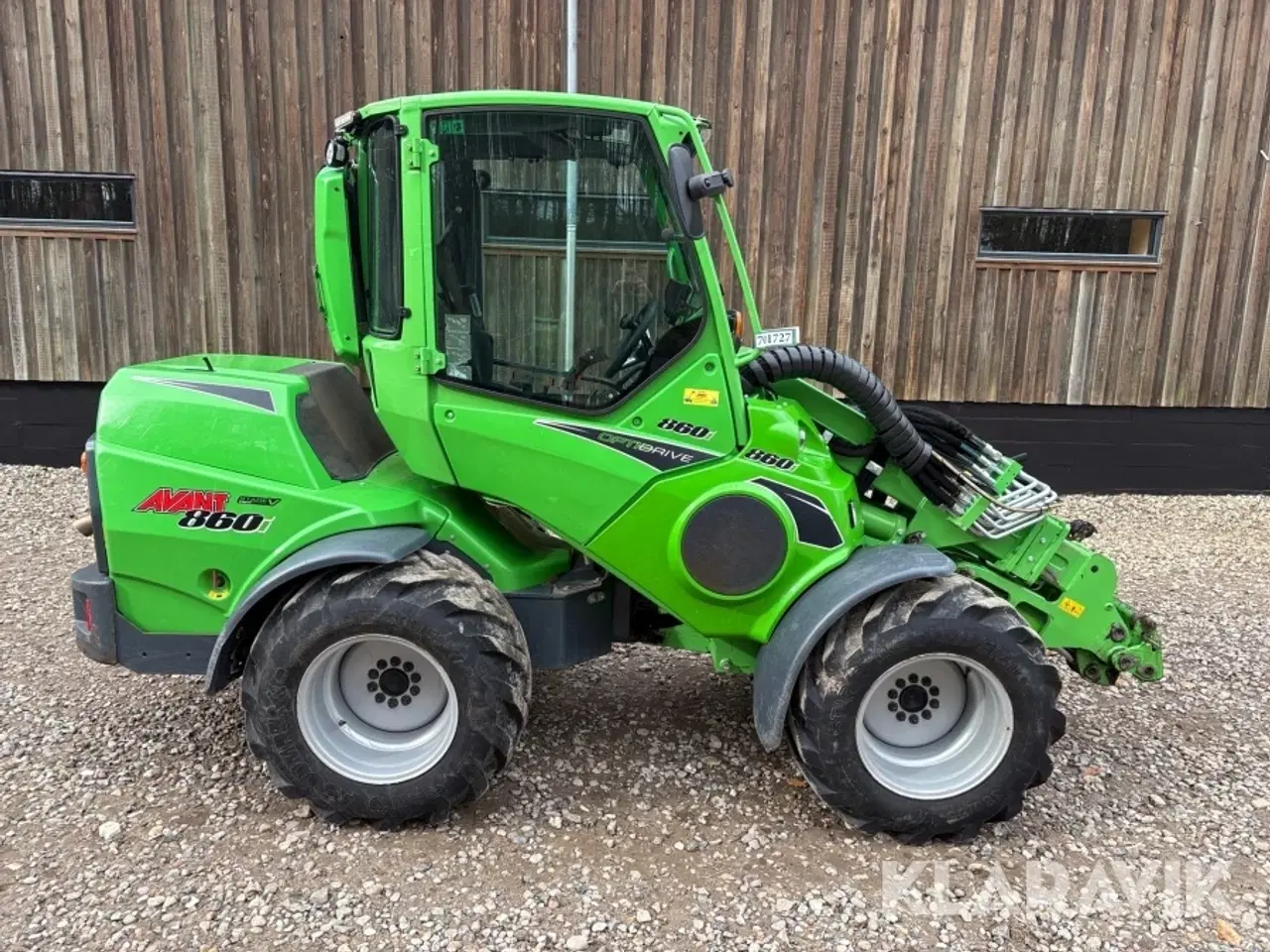 Billede 6 - Minilæsser Avant 860i med teleskop & tilbehør