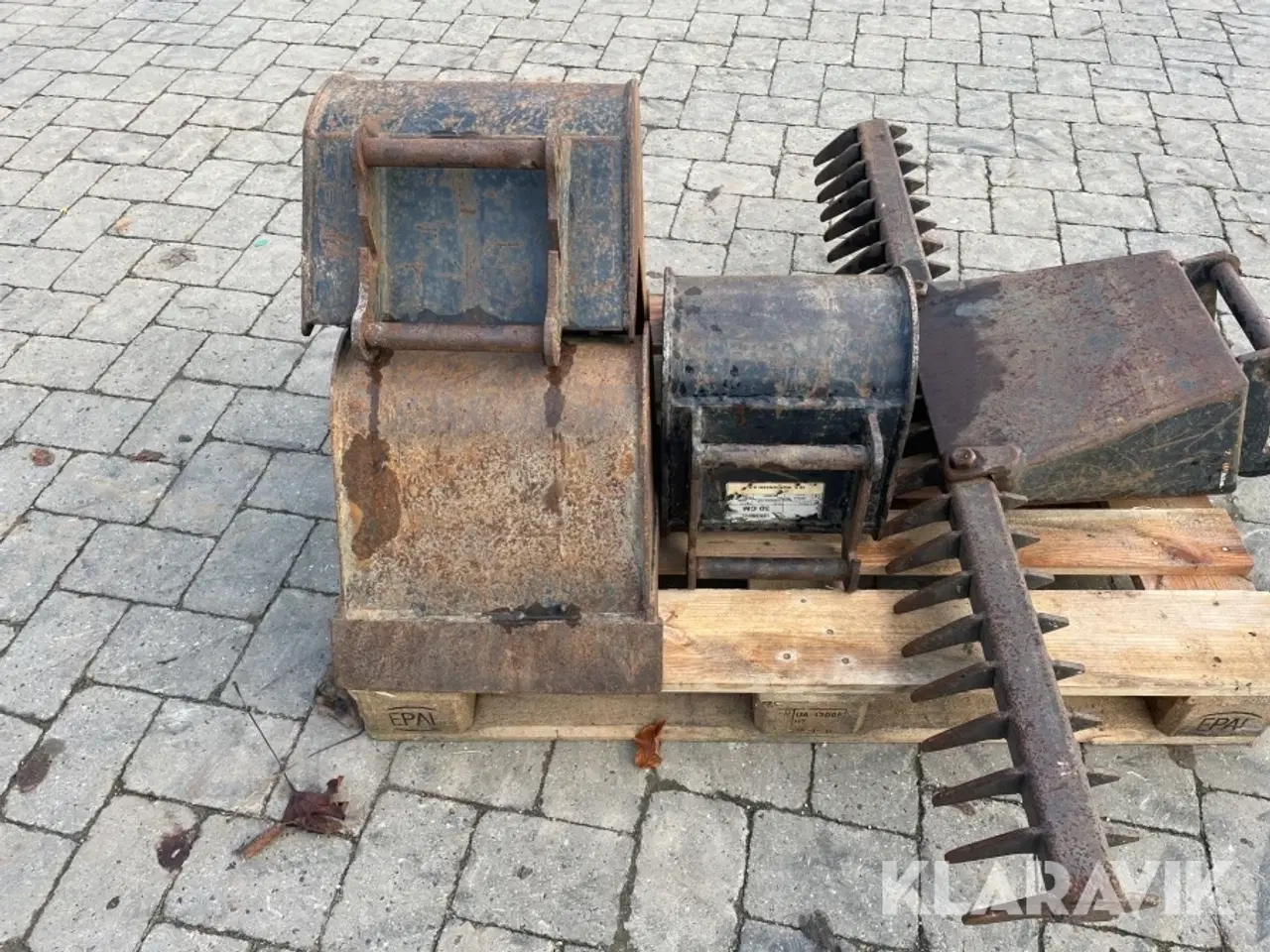 Billede 10 - Skovle - Stenrive 4 styk