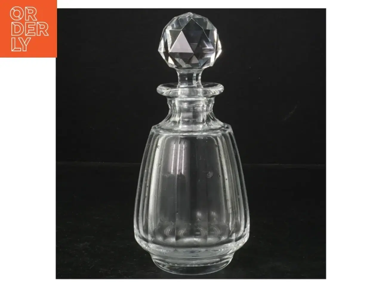 Billede 1 - Antik Krystal karaffel med prop (str. 14 cm)