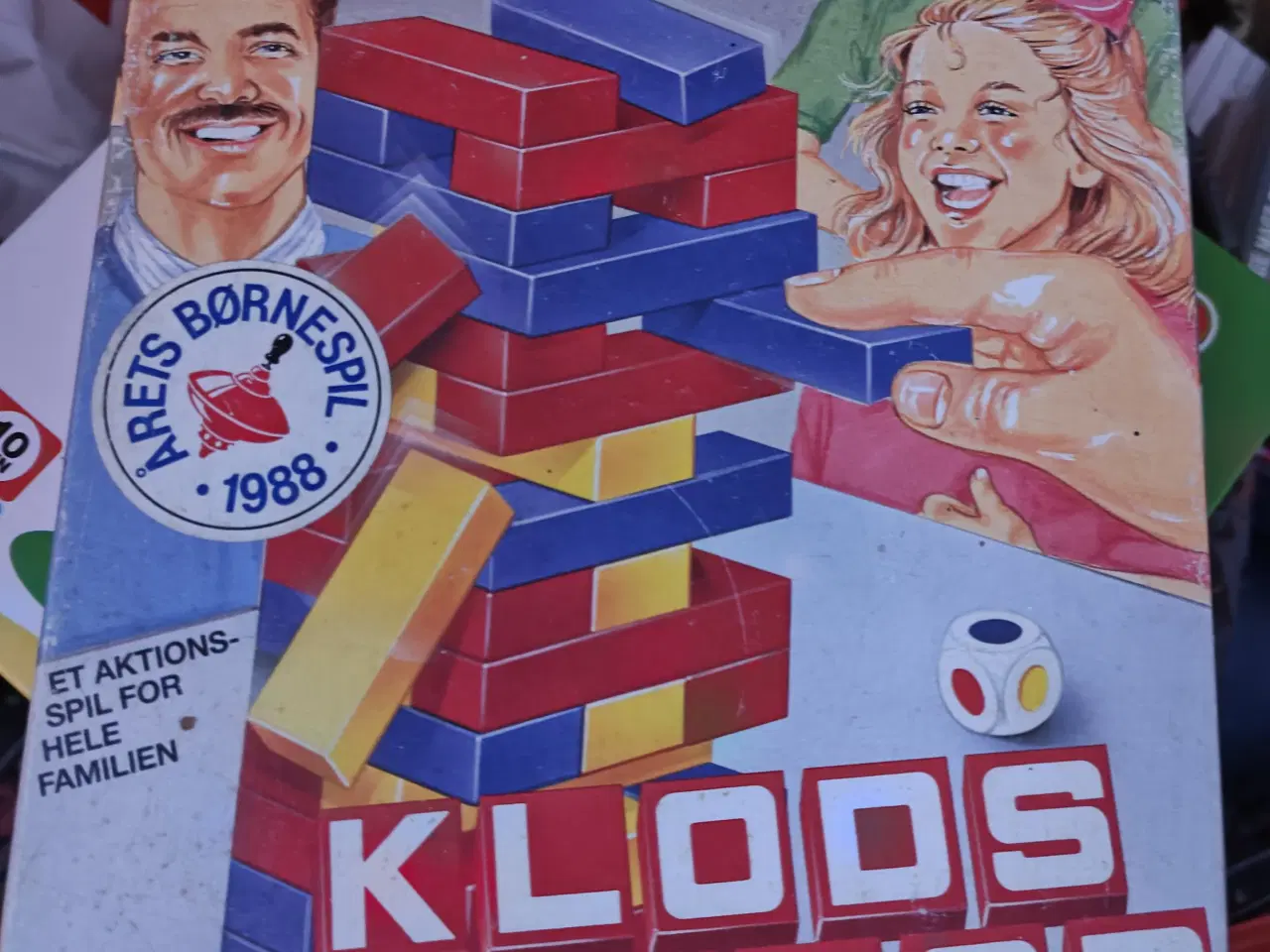 Billede 1 - Klods Major Brætspil med træbrikker Klodsmajor