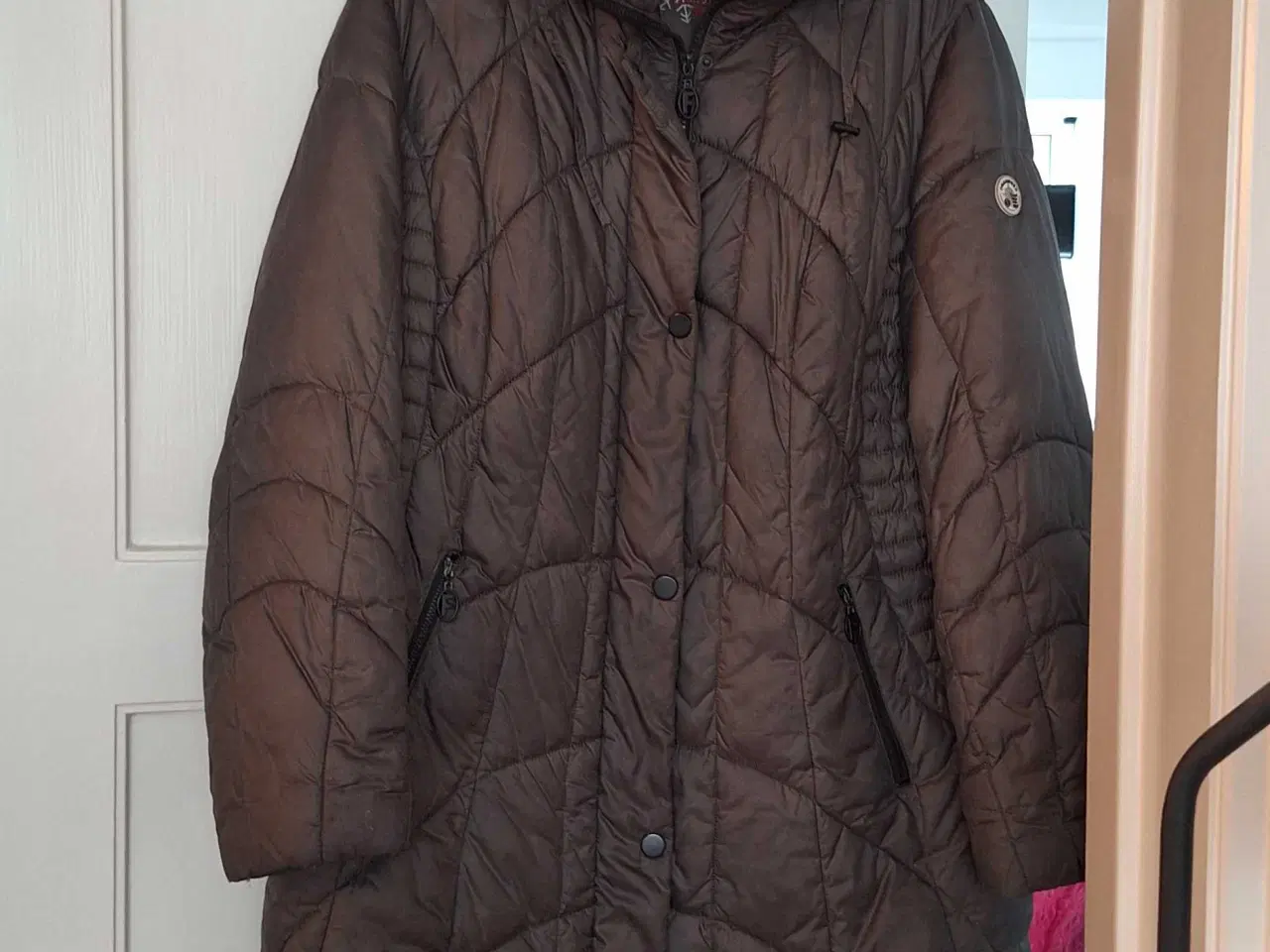 Billede 1 - Vatteret frakke 