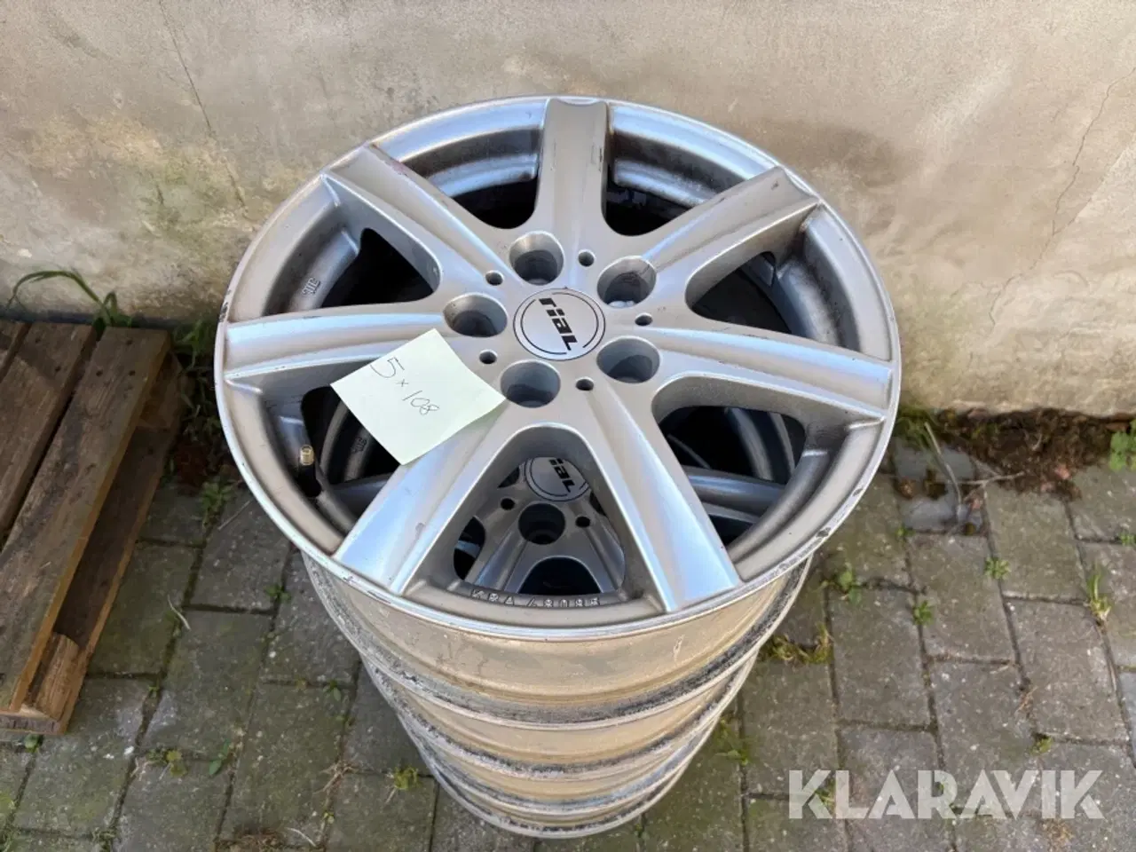 Billede 1 - Alufælge Rial 4 styk