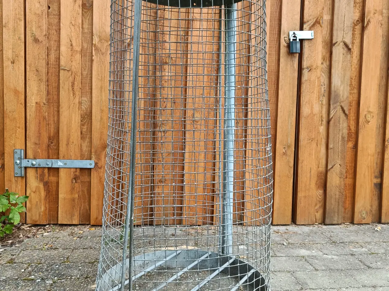 Billede 1 - affaldsstativ, galvaniseret