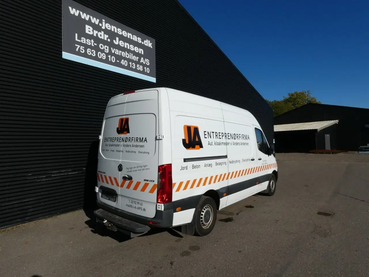 Billede 5 - Mercedes-Benz Sprinter 316 2,1 CDI A2 H2 RWD 163HK Van 6g Aut.