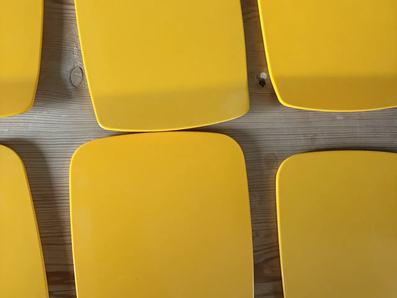 Billede 2 - 6 gule smørbrætter fra Rosti Mepal