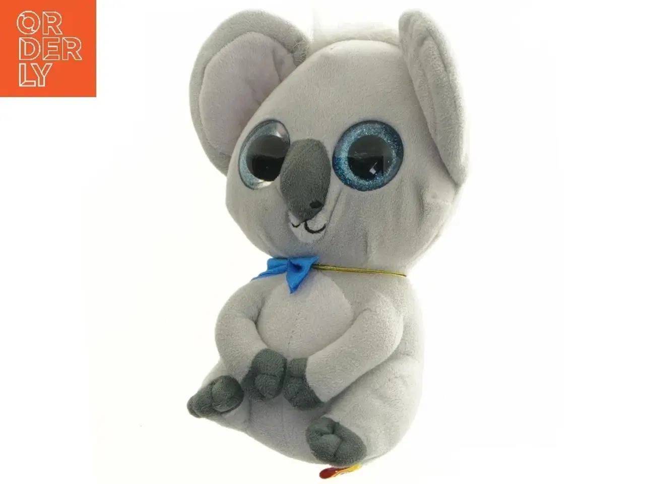 Billede 1 - Gråt plysbamse fra Fizzy