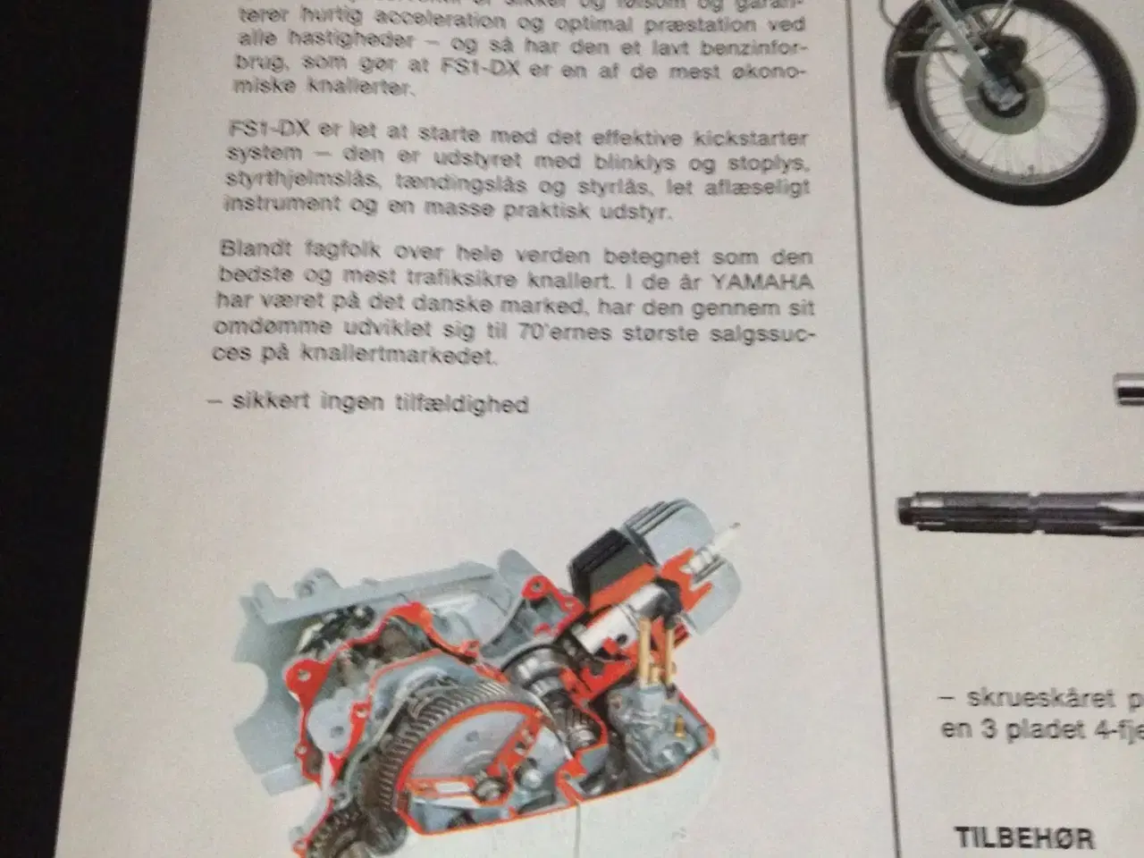 Billede 3 - Yamaha Fs1 salgsbrochure