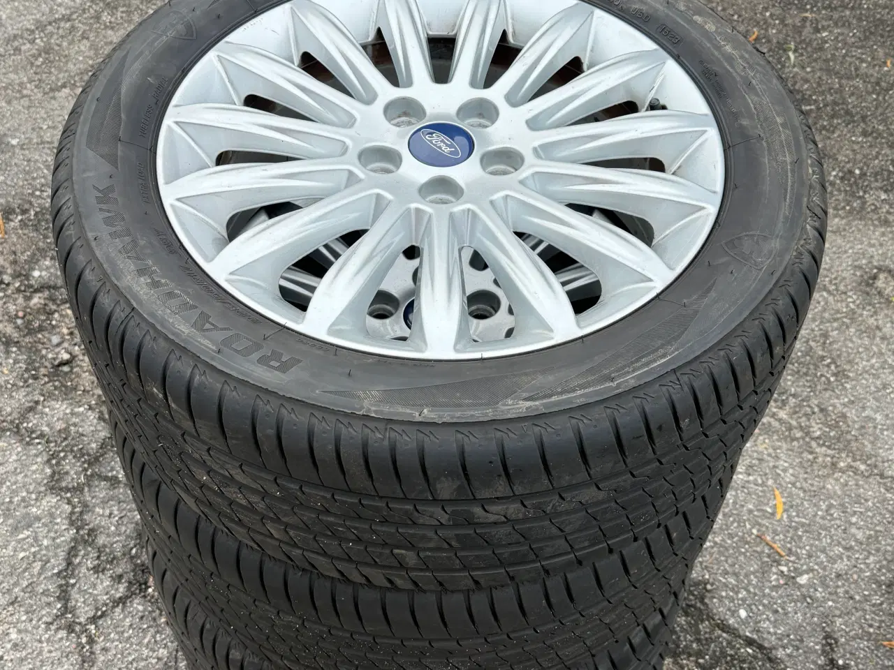 Billede 1 - Ford alufælge med sommer dæk 5x108 krydsmål 