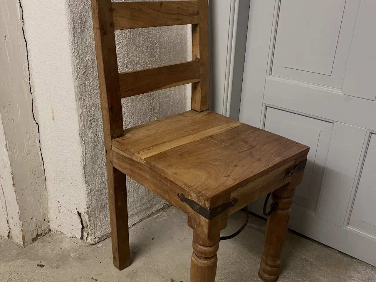 Billede 2 - Stol, træ, massiv træ, spisebordsstole