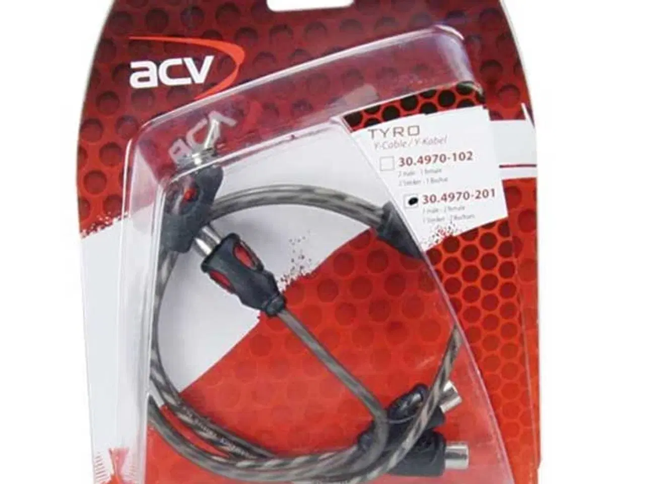 Billede 1 - ACV phonokabel y-kabel "e-line"