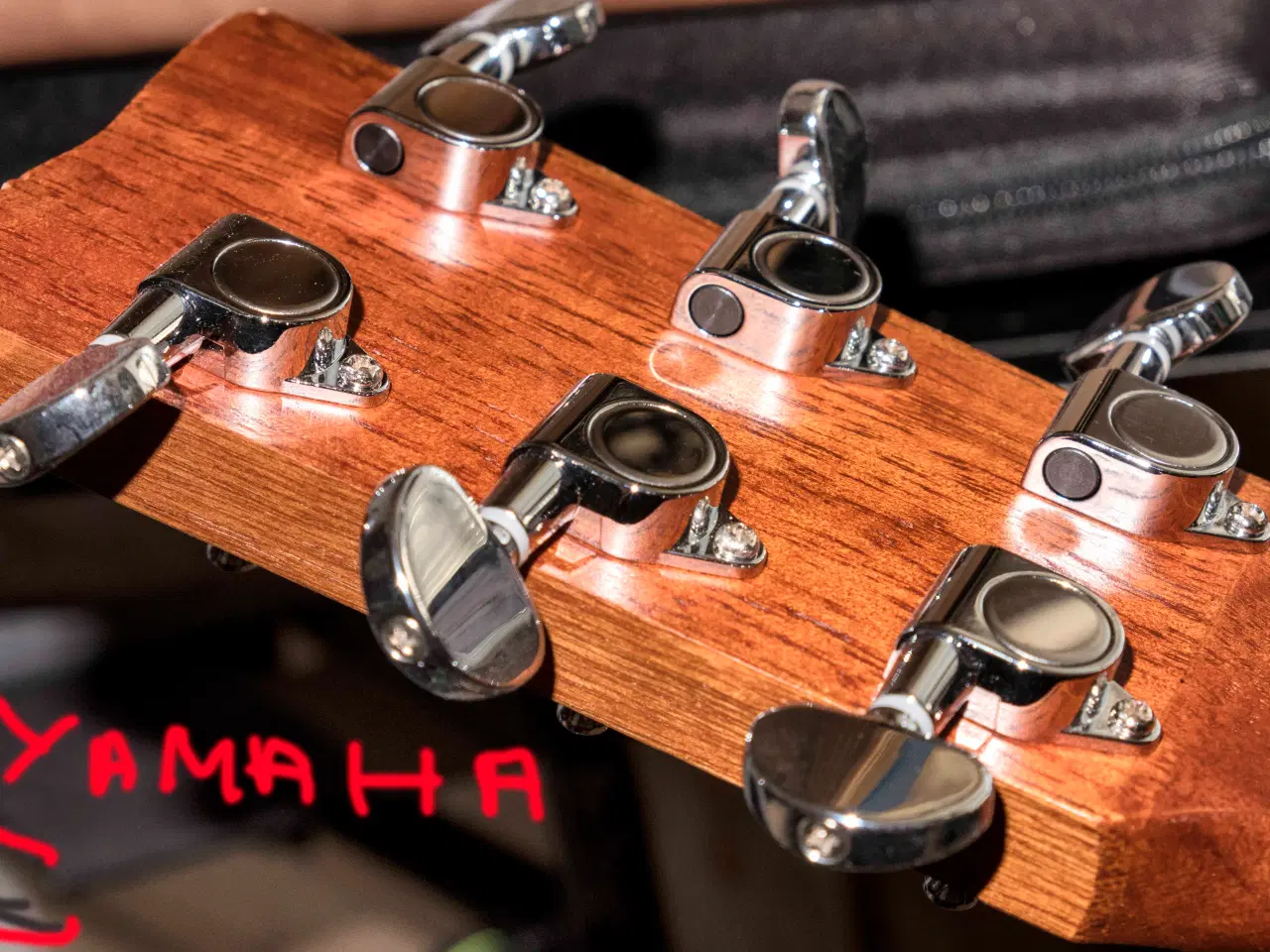 Billede 2 - Guitar mekanik   3+3 chrome (no Locking).