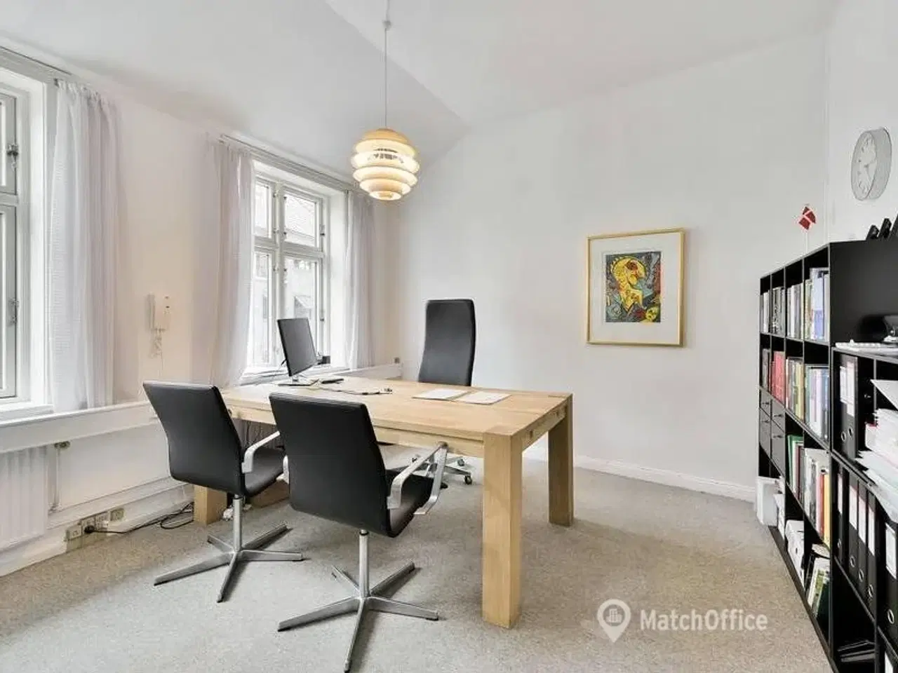 Billede 2 - Fuldt møbleret kontorarbejdsplads fra 2.400 kr. + moms pr. måned