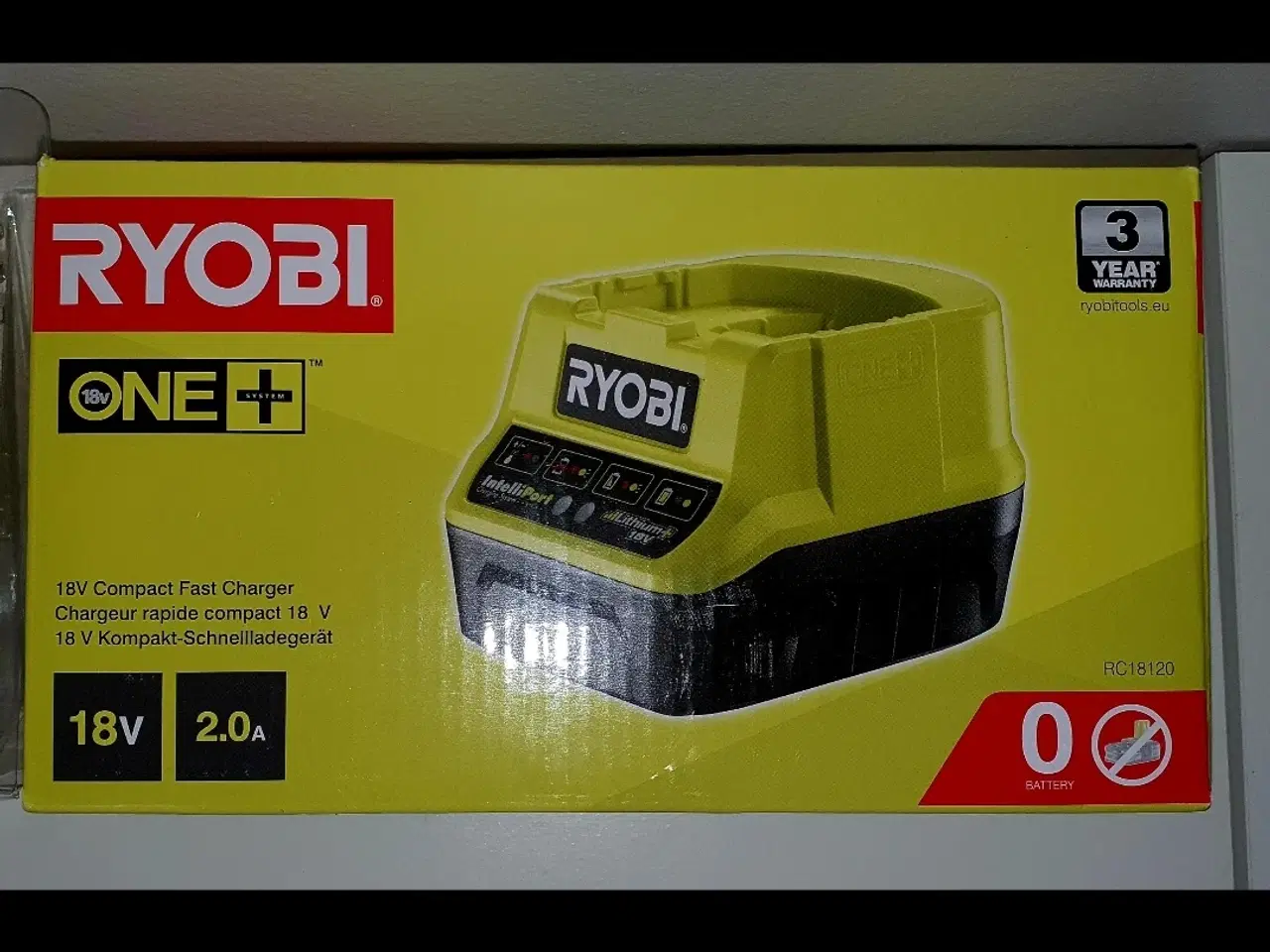 Billede 1 - Ryobi 2ah/t hurtig Lader 