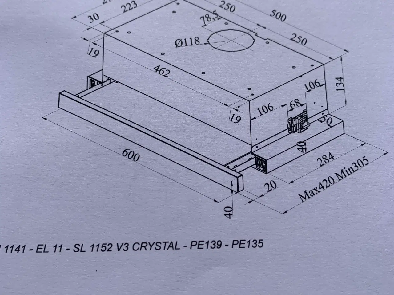 Billede 3 - Silverline emhætte