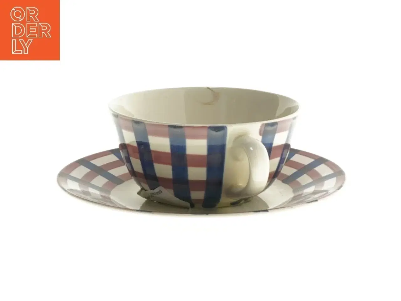 Billede 2 - Kop og underkop med mønster fra Søholm (str. Ø 16 cm)