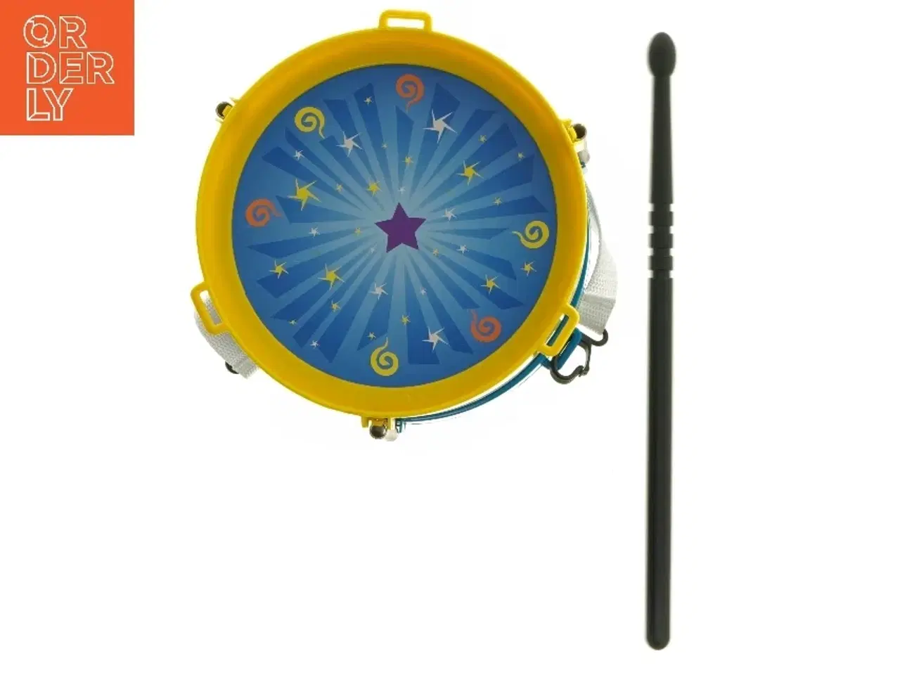 Billede 3 - Børnetromme med stikker (str. Ø 17 cm)