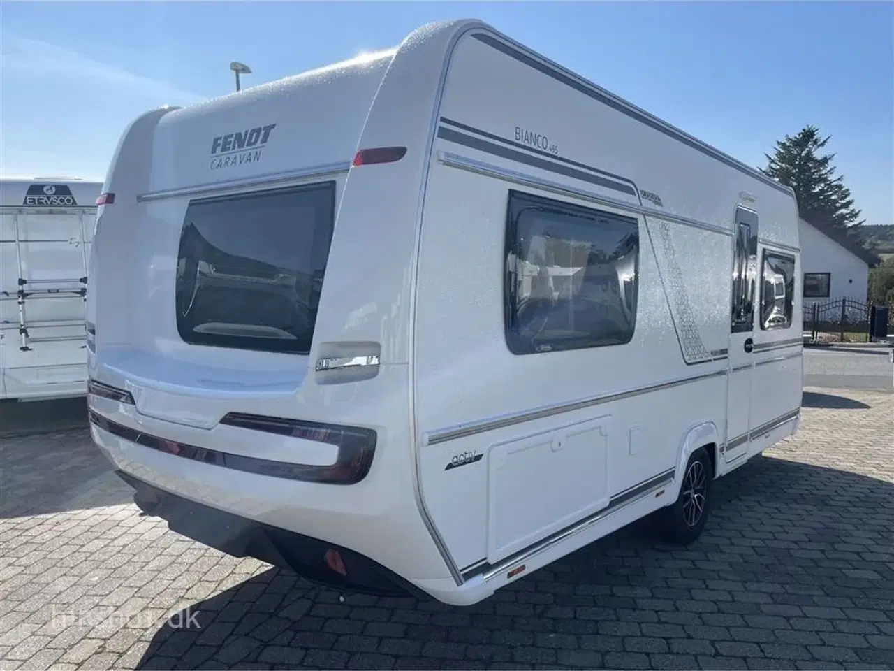 Billede 14 - 2025 - Fendt Bianco Activ 495 SFE   Lækker Fendt med vinkelkøkken og franskdobbeltseng fra Hinshøj Caravan A/S