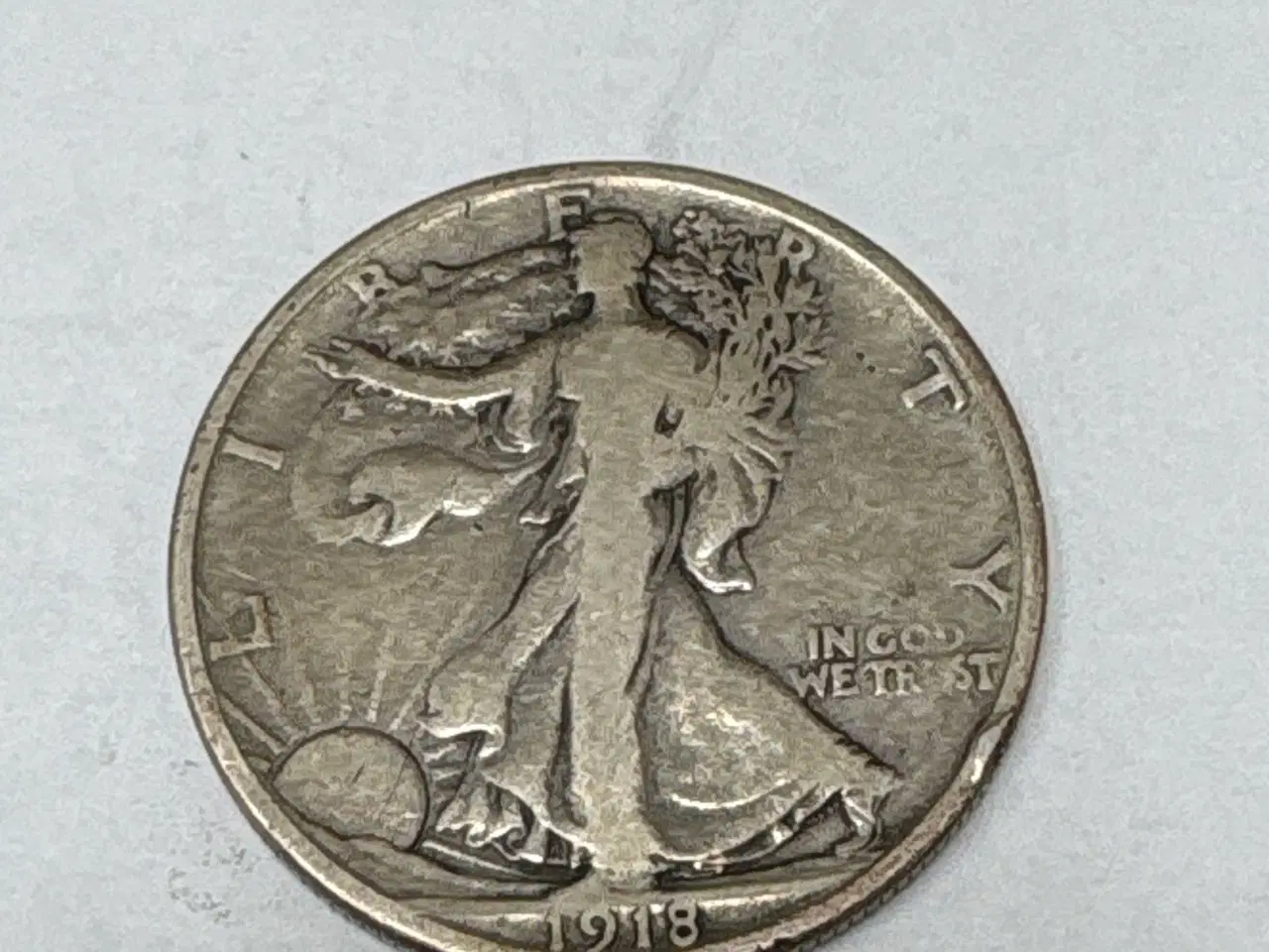 Billede 1 - Half Dollar Sølv 1918