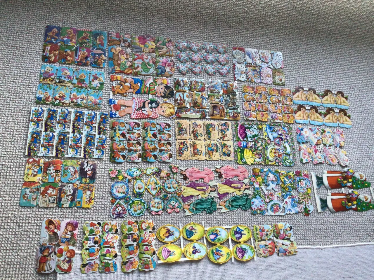 Billede 1 - 19 helark glansbilleder