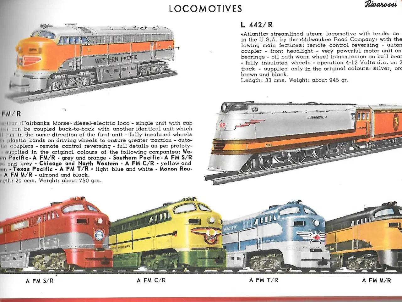 Billede 3 - Rivarossi 1956 katalog