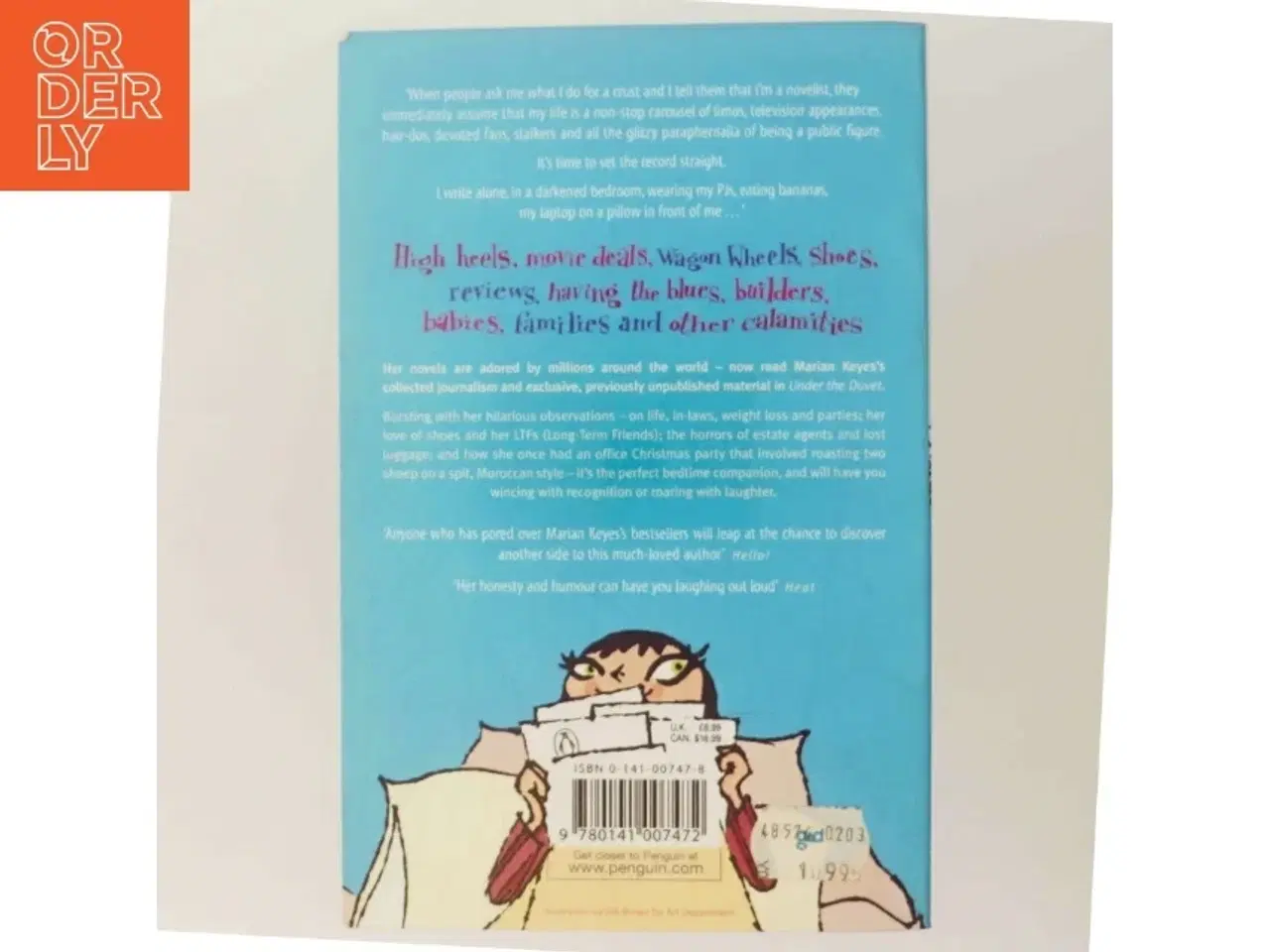 Billede 3 - Under the duvet : notes on high heels, movie deals, wagon wheels, shoes, reviews, having the blues, builders, babies, families and other calamities af