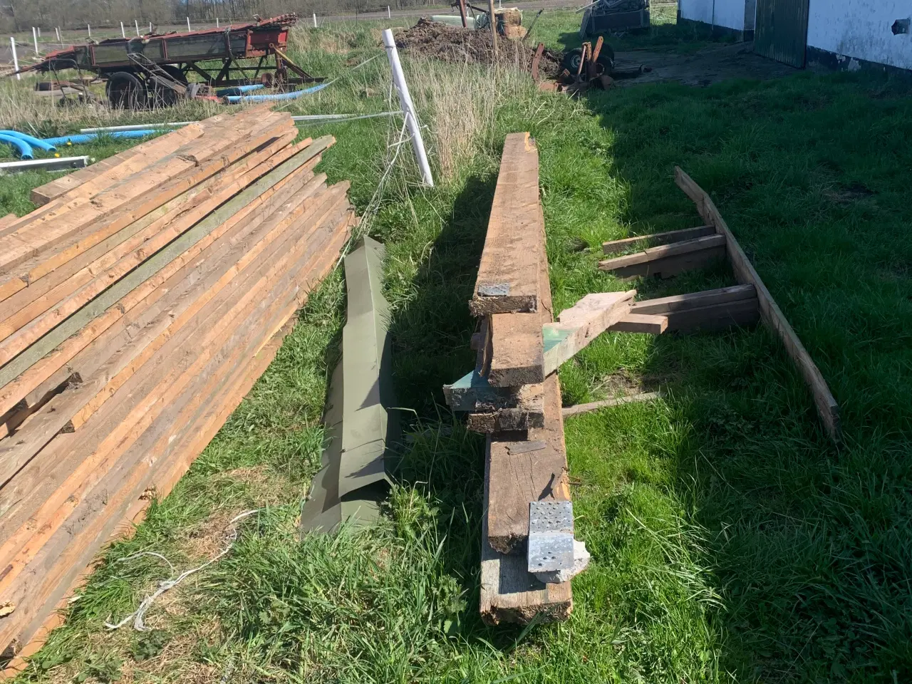 Billede 2 - Giv Et Bud Spær og lægter fra Maskinhal