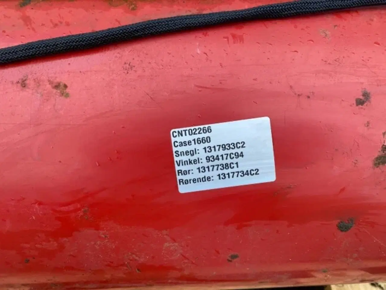 Billede 7 - Case 1660 Tømmerør