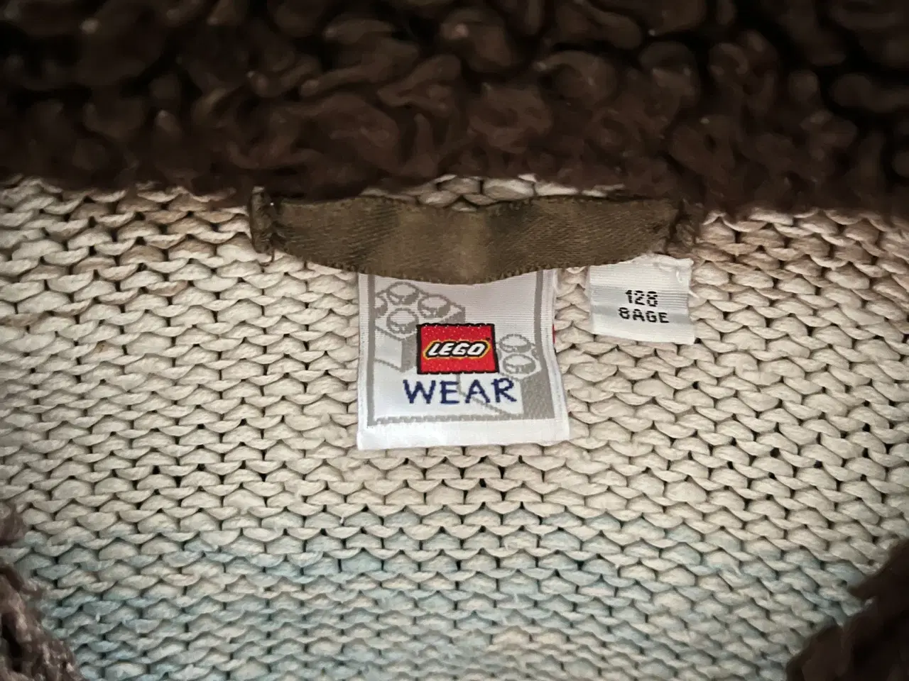 Billede 4 - LEGO strik cardigan str. 128