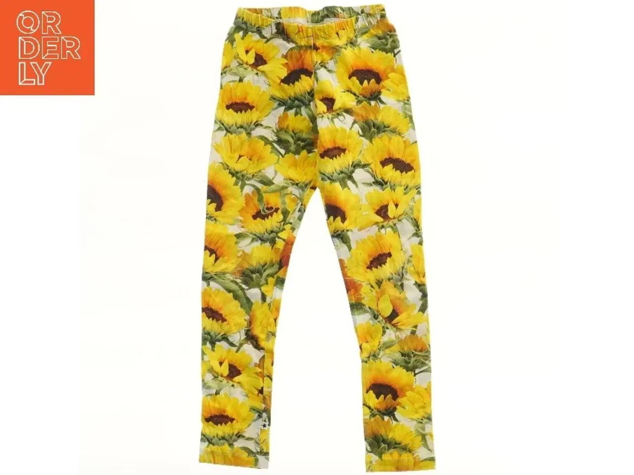 Billede 1 - Molo leggings med solsikkeprint (str. 122)
