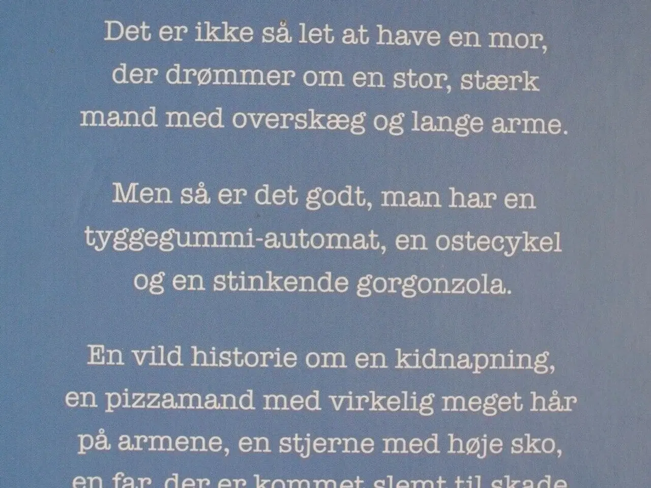 Billede 2 - tro, håb og gorgonzola, af lars daneskov. ill. af 