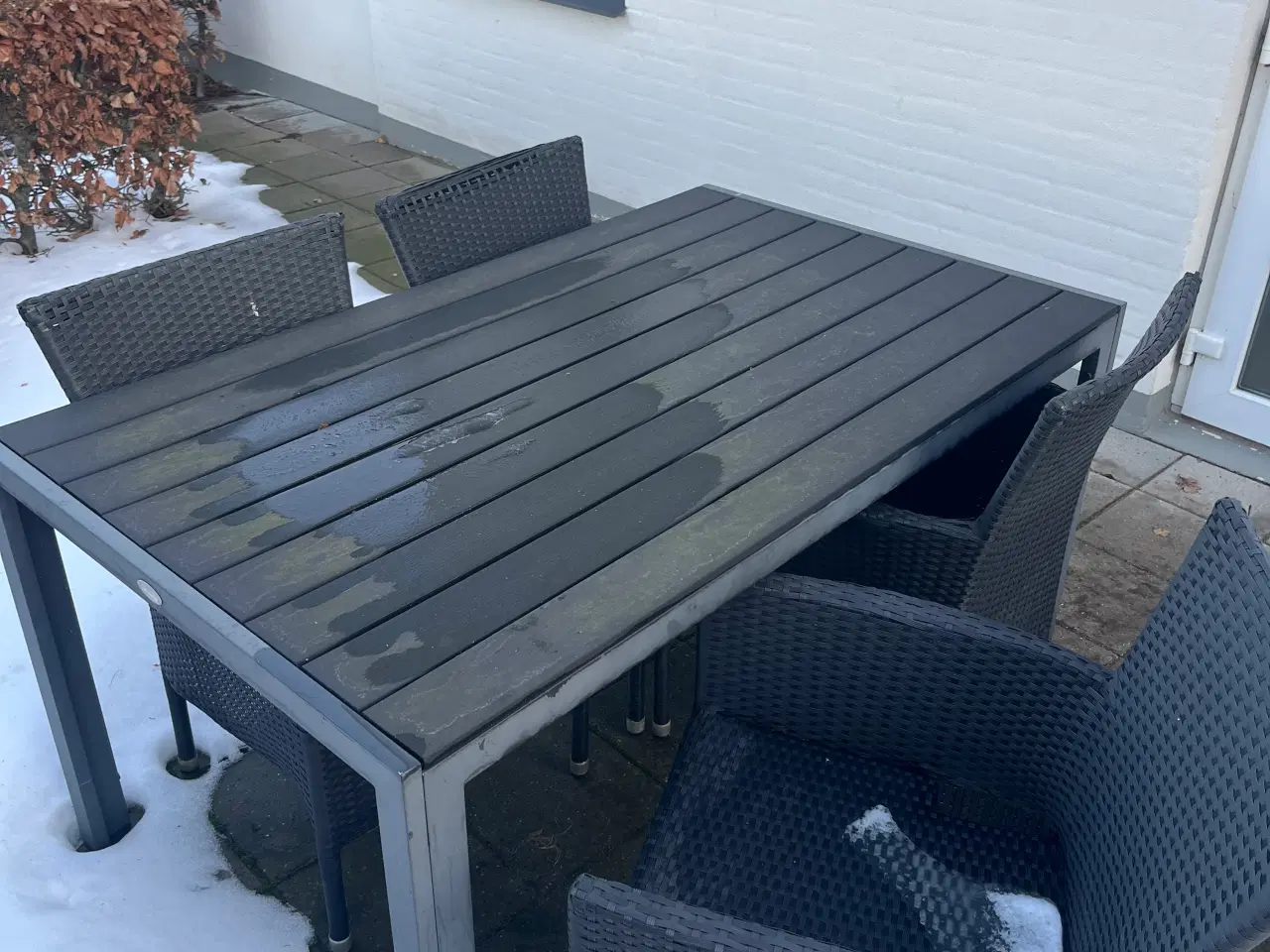 Billede 1 - Havebord og 4 stole