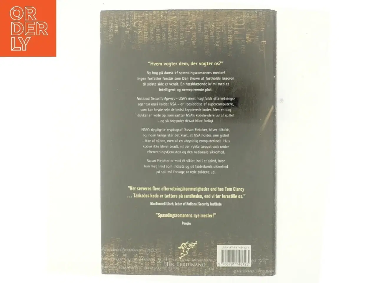 Billede 3 - Tankados kode af Dan Brown (Bog)