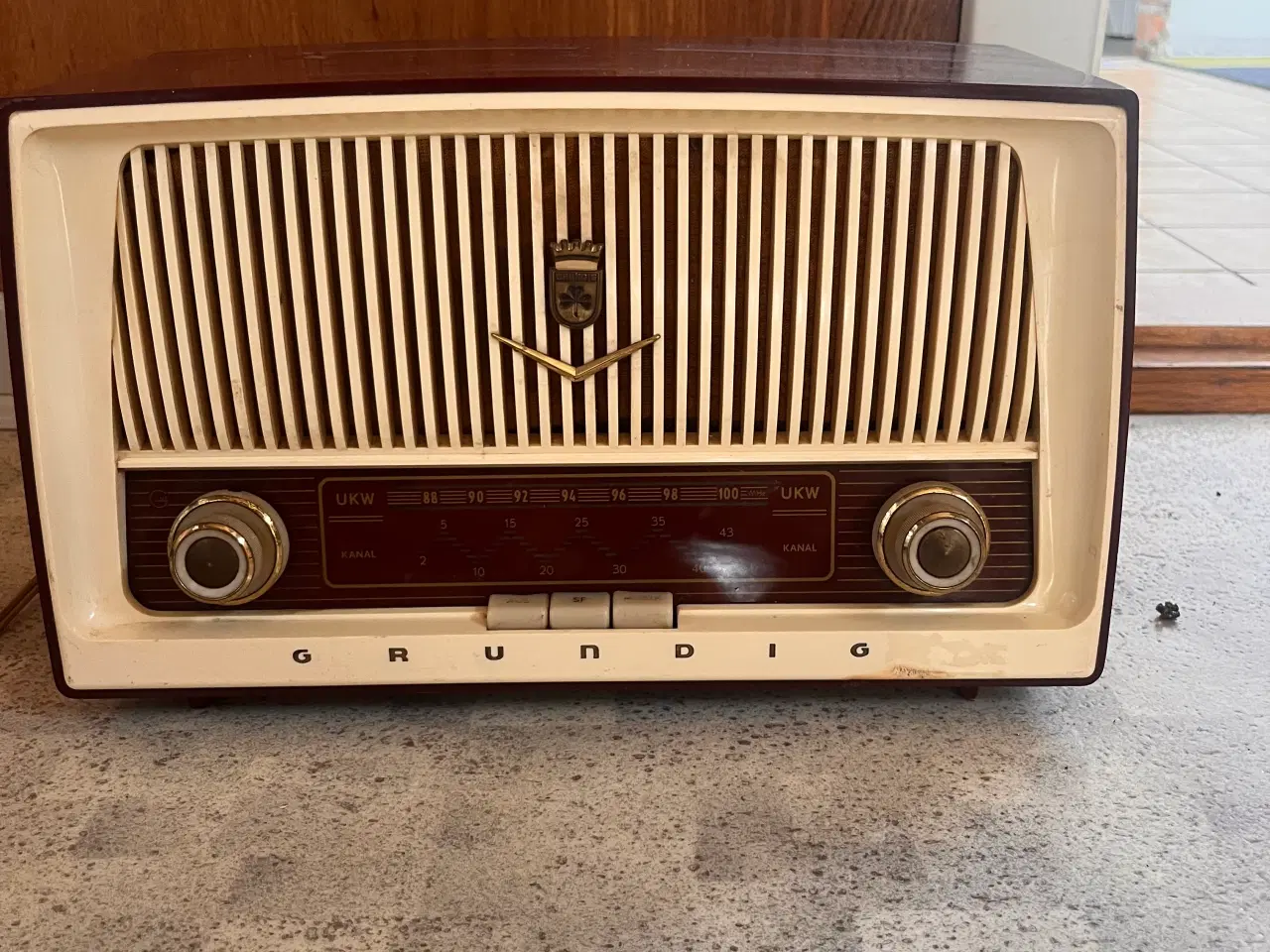 Billede 1 - Antik Grundig radio Type 86