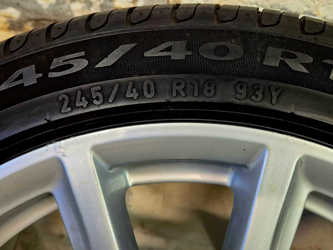 Billede 7 - AUDI A4 B6-B7 / A6 C6 ORIGINAL ALUFÆLGE MED SOMMER