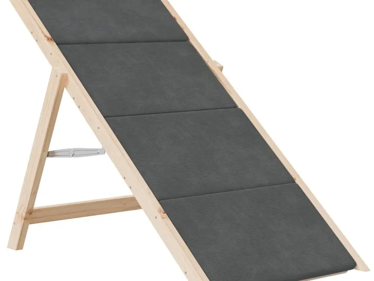 Billede 4 - Hundetrappe 105x47 cm massivt fyrretræ grå
