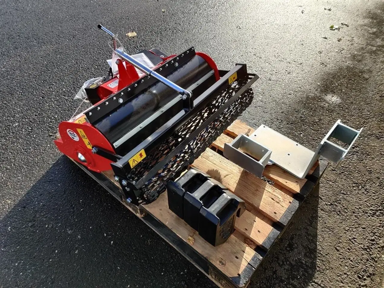 Billede 4 - Ferrari Stennedlægningsfræser 70cm inkl. frontvægte