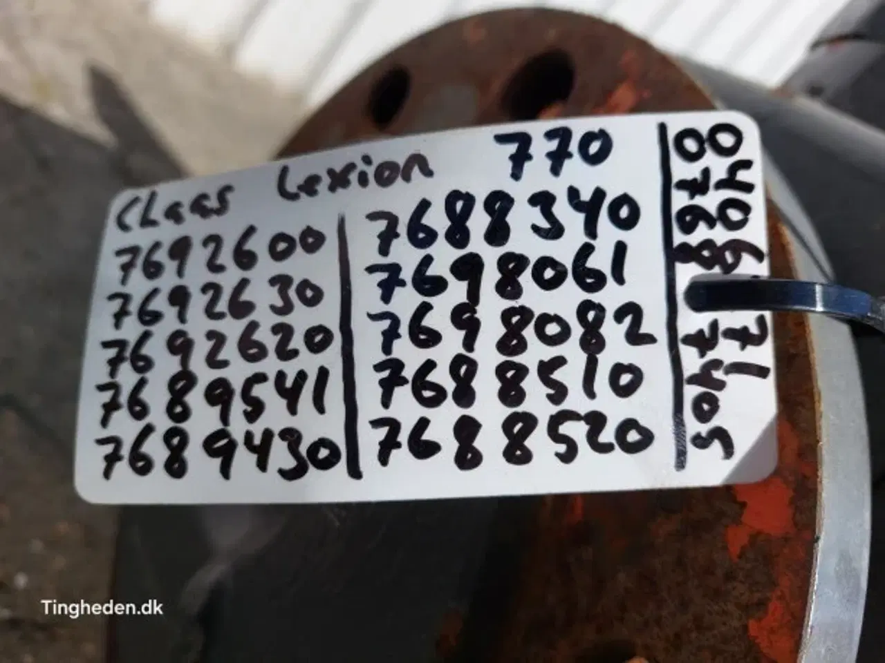 Billede 11 - Claas Lexion 770 Bagaksel 7692600 