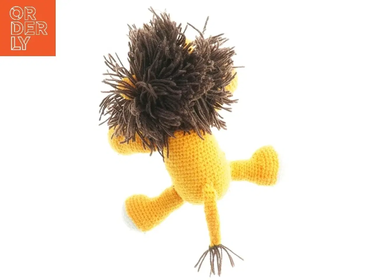 Billede 2 - Hæklet løvebamse (str. 25. x 13 cm)