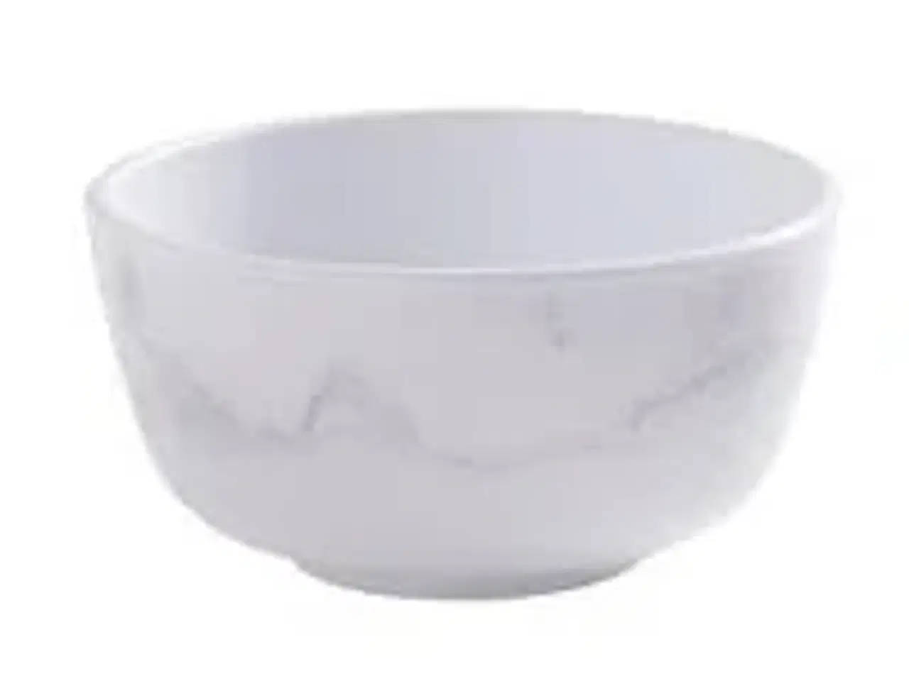 Billede 1 - 48 stk. Skål marmor hvid 113 mm 30 cl Melamin