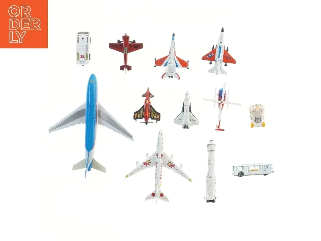 Billede 1 - Fly + Rumraket