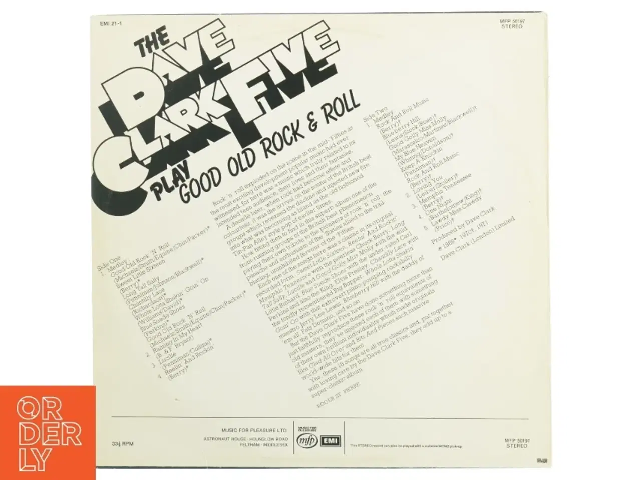 Billede 4 - Vinylplade af The Dave Clark Five (str. 31 x 31 cm)