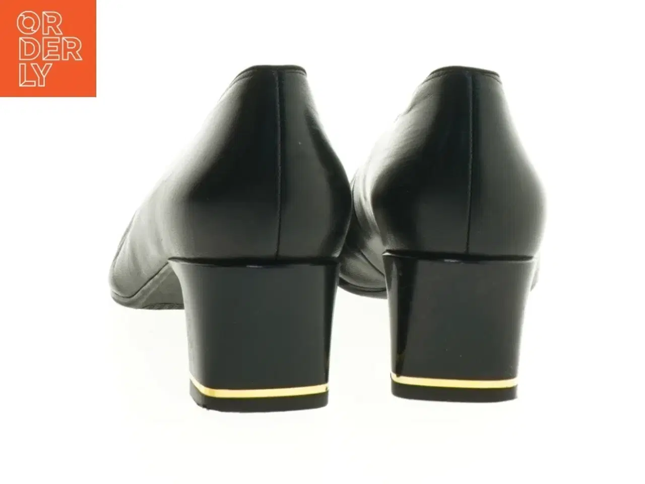 Billede 2 - Sort læder pumps fra Jenny By Ara (str. 37 )