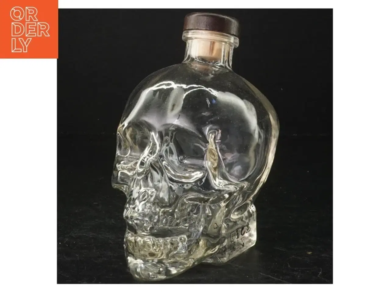 Billede 1 - Glaskraniumflaske fra Crystal Head (str. 13 x 10 x 18 cm)