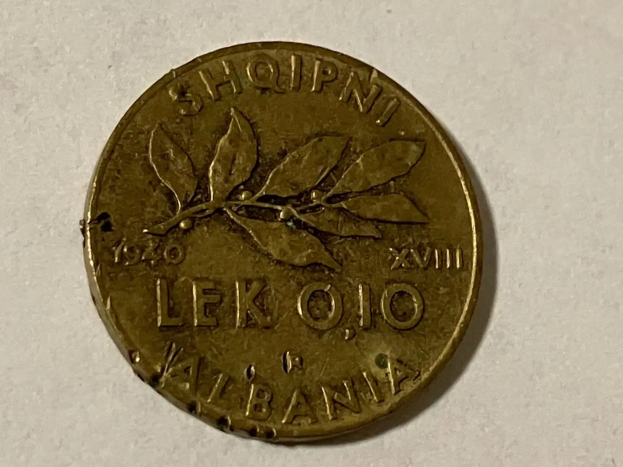 Billede 1 - 0,10 Lek Albania 1940