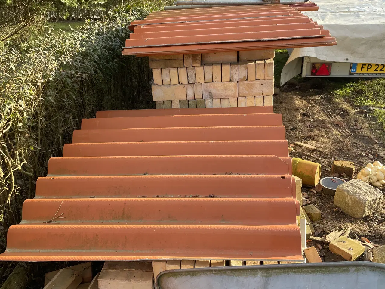 Billede 3 - Gule hårdbrændte mursten