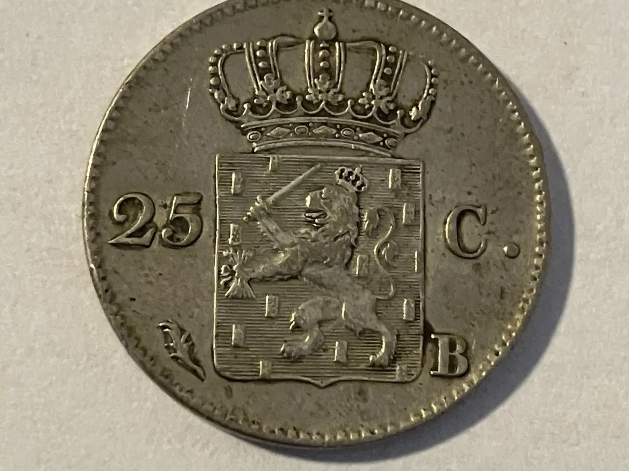 Billede 1 - 25 Cent Netherlands 1826