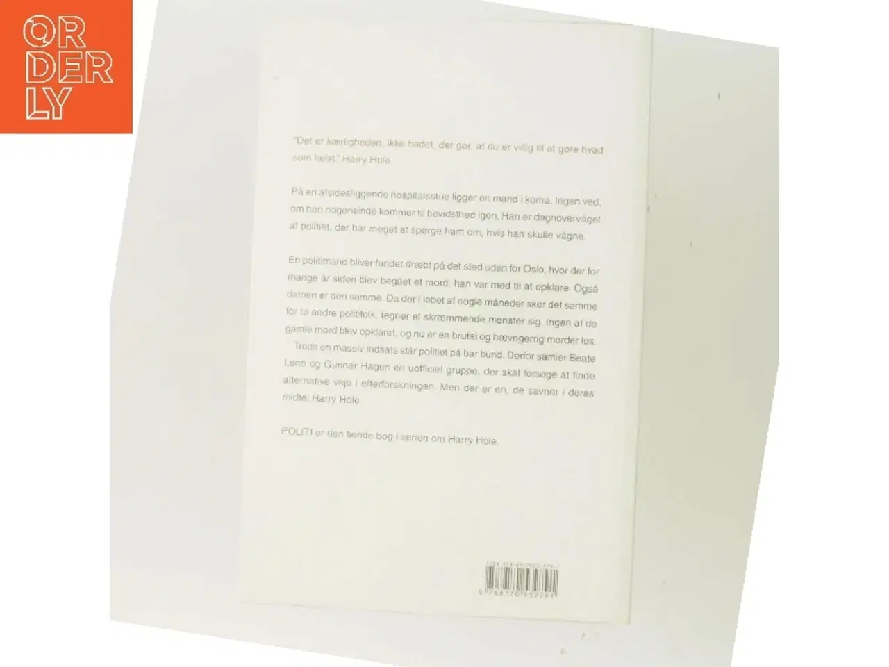 Billede 3 - Politi af Jo Nesbø (Bog)